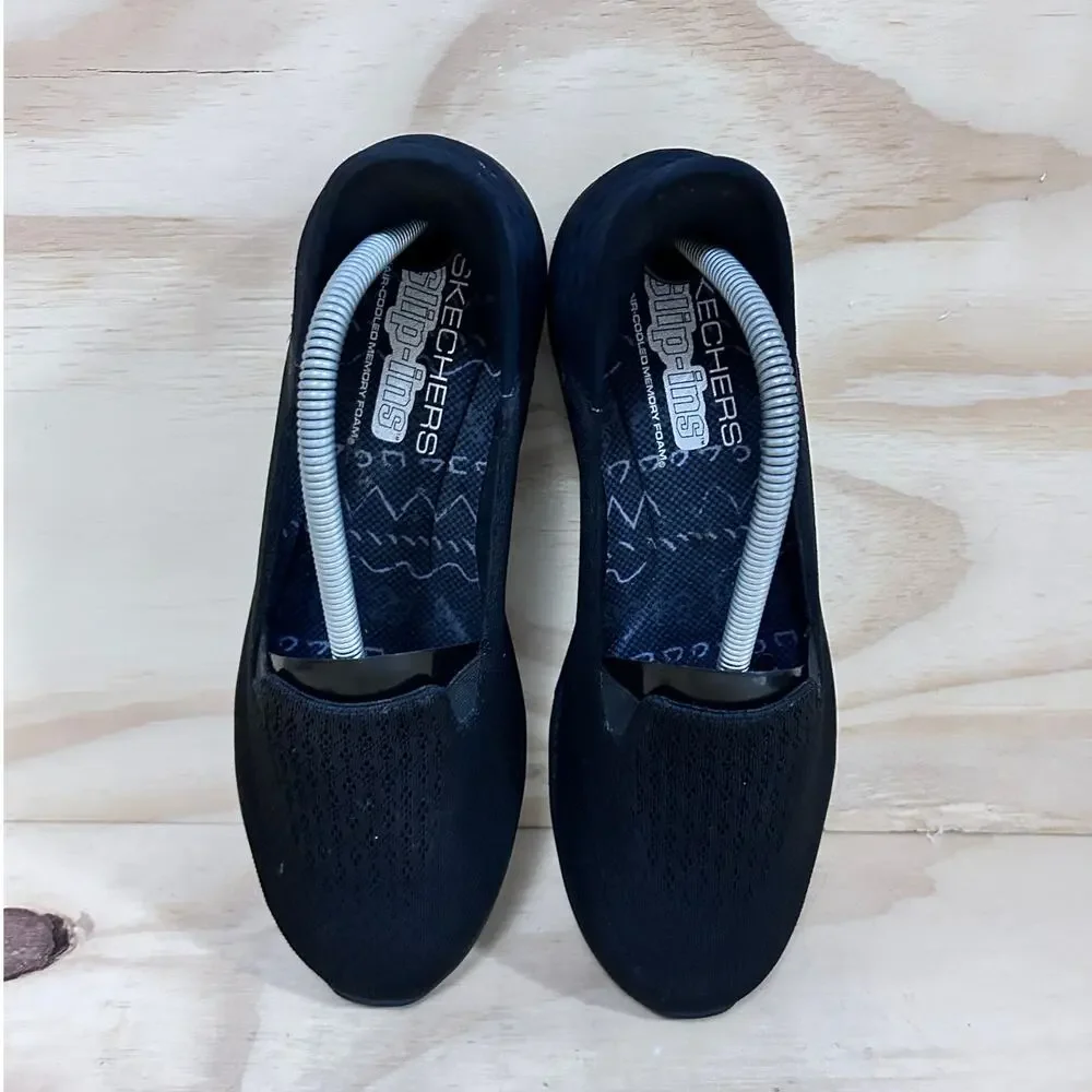 Skechers - Reggae Fest 2.0 - Slip-On Sneakers - Black - Women's - 10 - SN 158698 - Picture 7 of 9